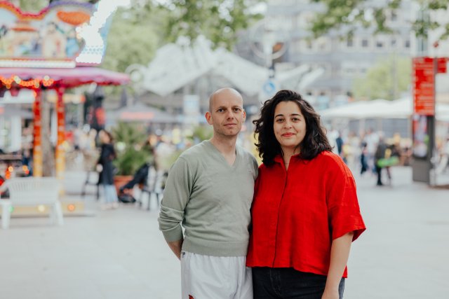 Jonas Leifert Rika Sakalak FAV 2026 — Bild von Luise Jakobi